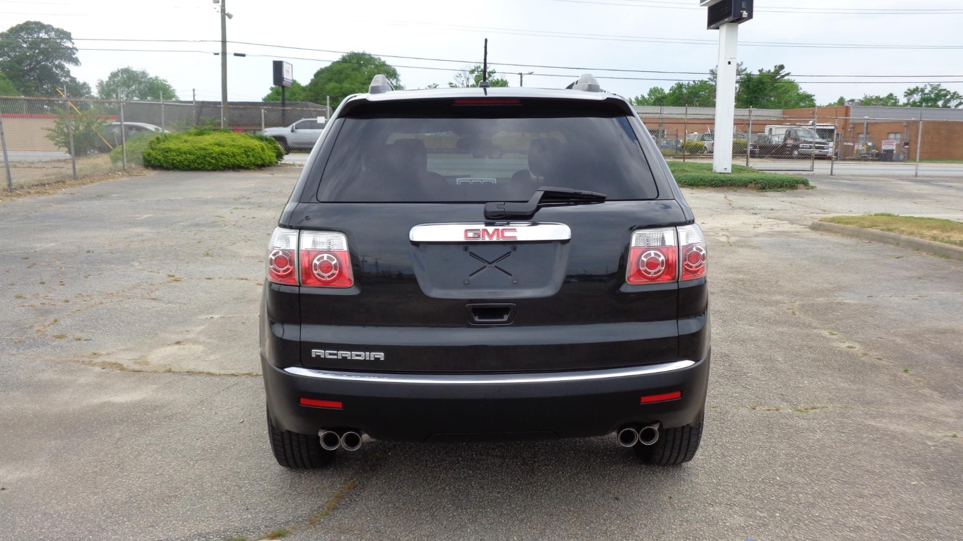 2012 BLACK /BLACK GMC Acadia (1GKKRNED1CJ) with an 3.6L V6 engine, AUTOMATIC transmission, located at 2812 White Horse Road, Greenville, SC, 29611, (864) 269-1711, 34.808655, -82.434776 - Photo#4